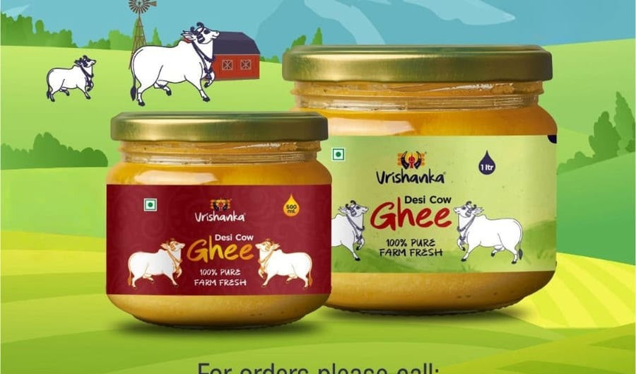 Desi Cow Ghee 1 Litre